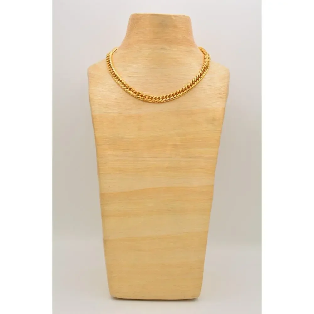 Vintage Cuban Chain Necklace 18